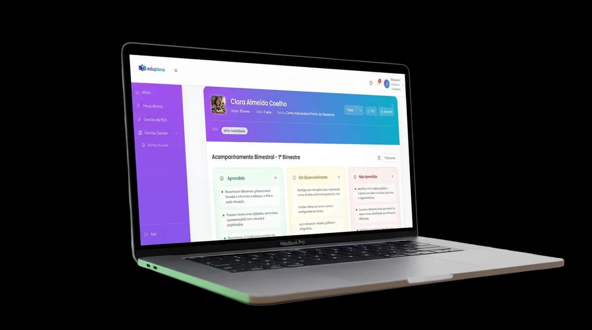 Relatório consolidado de alunos