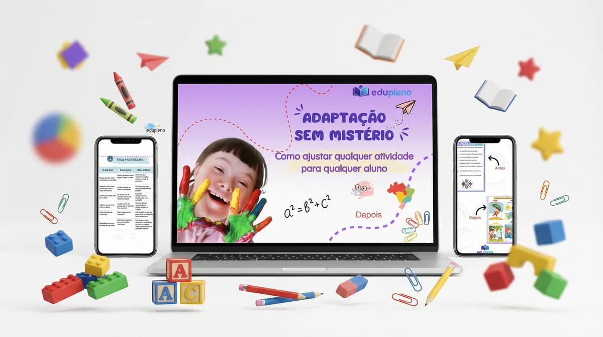 Mockup do Ebook Adaptação Sem Mistério